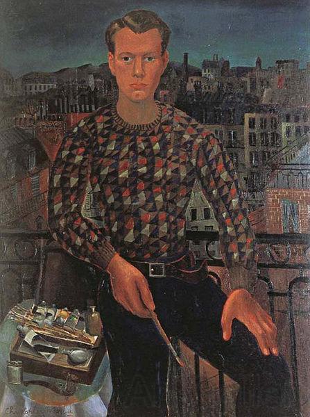 Christopher Wood Self portrait Germany oil painting art